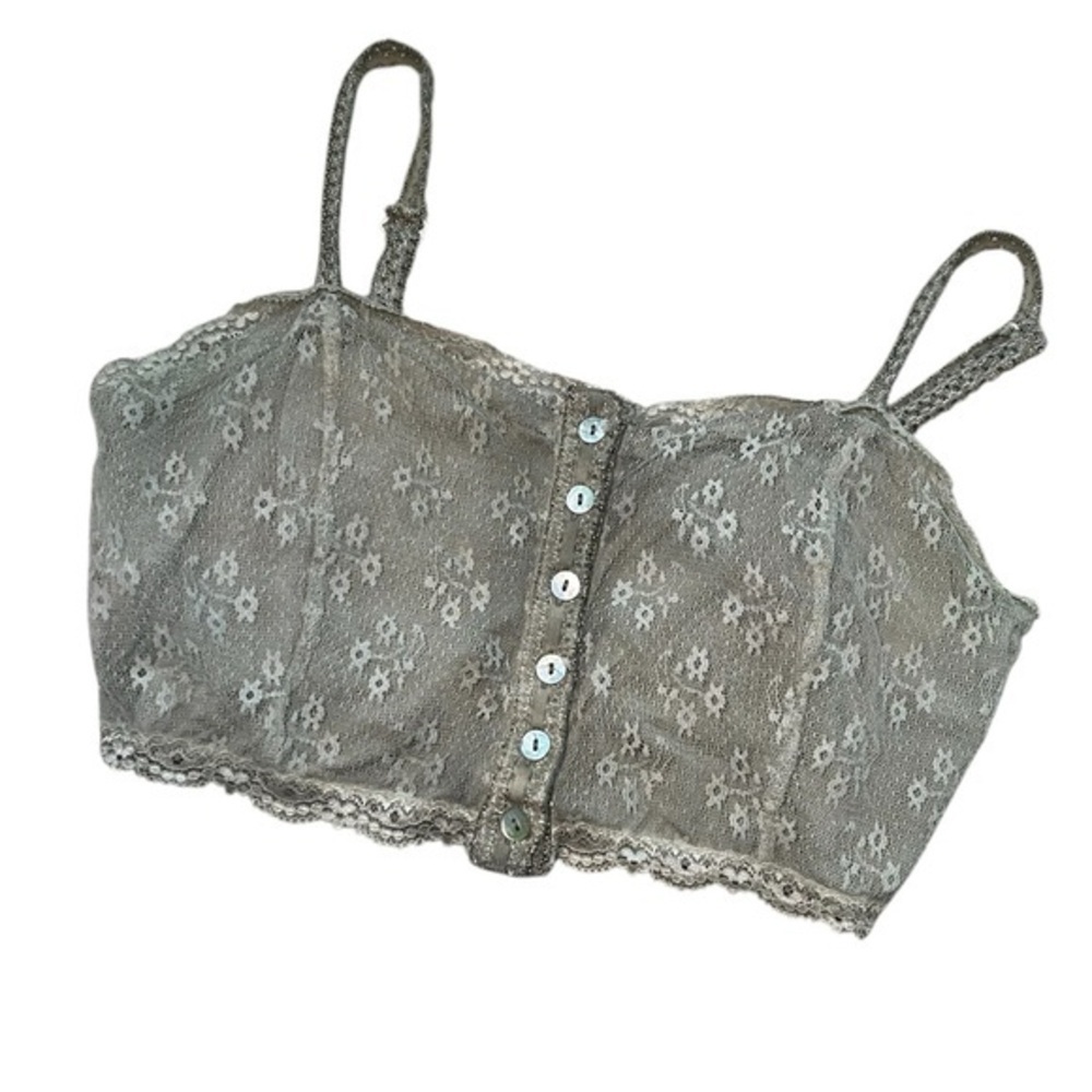 POL Lace Cropped Bralette
